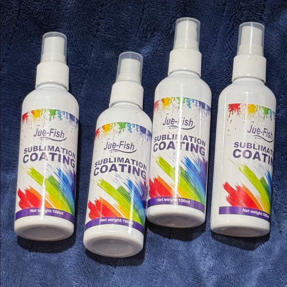 4 bottles of Sublimation Coating Spray